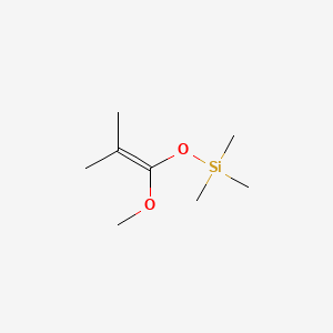 Chemical structure of Dimethylketene Methyl Trimethylsilyl Acetal