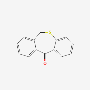Chemical structure of Dibenzo[b,e]thiepin-11(6H)-one