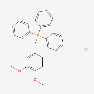 Chemical structure of (3,4-Dimethoxybenzyl)triphenylphosphonium Bromide