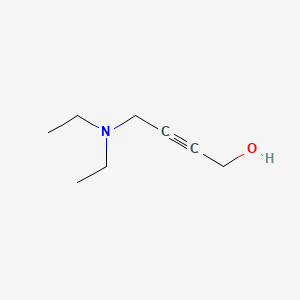 Chemical structure of 4-Diethylamino-2-butyn-1-ol