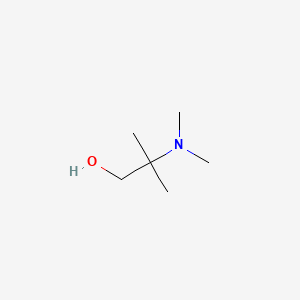Chemical structure of 2-(Dimethylamino)-2-methyl-1-propanol