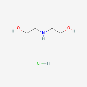 Chemical structure of Diethanolamine Hydrochloride