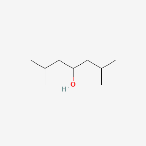 Chemical structure of 2,6-Dimethyl-4-heptanol
