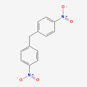 Chemical structure of 4,4'-Dinitrodiphenylmethane