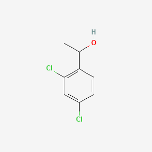 Chemical structure of 2,4-Dichloro-α-methylbenzyl Alcohol