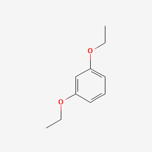 Chemical structure of 1,3-Diethoxybenzene