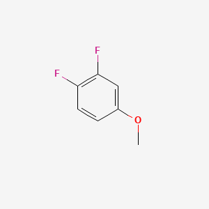 Chemical structure of 3,4-Difluoroanisole