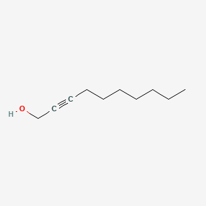 Chemical structure of 2-Decyn-1-ol