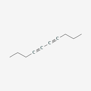 Chemical structure of 4,6-Decadiyne