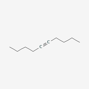 Chemical structure of 5-Decyne