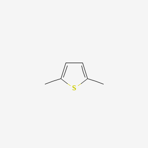 Chemical structure of 2,5-Dimethylthiophene