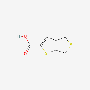 Chemical structure of 4,6-Dihydrothieno[3,4-b]thiophene-2-carboxylic Acid