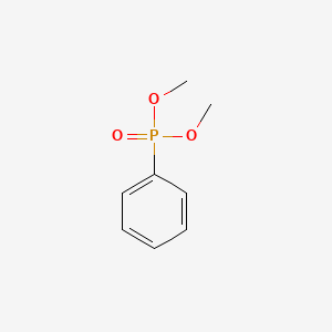 Chemical structure of Dimethyl Phenylphosphonate