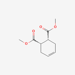 Chemical structure of Dimethyl cis-1,2,3,6-tetrahydrophthalate