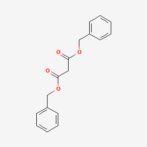 Chemical structure of Dibenzyl Malonate