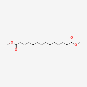 Chemical structure of Dimethyl Tetradecanedioate