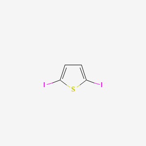 Chemical structure of 2,5-Diiodothiophene