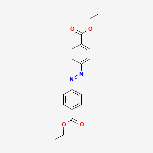 Chemical structure of Diethyl 4,4'-Azodibenzoate