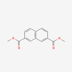 Chemical structure of Dimethyl 2,7-Naphthalenedicarboxylate