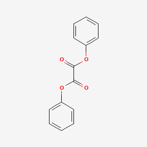 Chemical structure of Diphenyl Oxalate