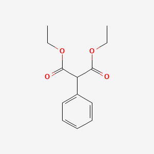 Chemical structure of Diethyl Phenylmalonate