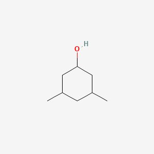 Chemical structure of 3,5-Dimethylcyclohexan-1-ol