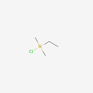 Chemical structure of Ethyldimethylchlorosilane