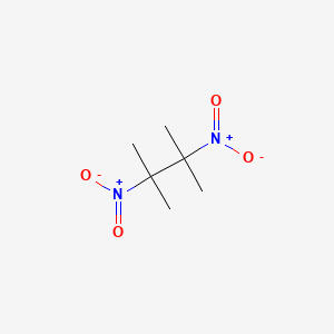 Chemical structure of 2,3-Dimethyl-2,3-dinitrobutane