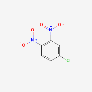 Chemical structure of 3,4-Dinitrochlorobenzene