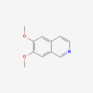 Chemical structure of 6,7-Dimethoxyisoquinoline