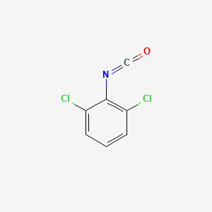 Chemical structure of 2,6-Dichlorophenyl Isocyanate