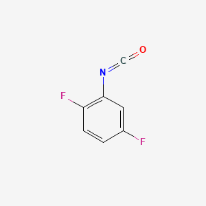 Chemical structure of 2,5-Difluorophenyl Isocyanate
