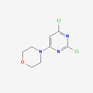 Chemical structure of 4-(2,6-Dichloro-4-pyrimidyl)morpholine