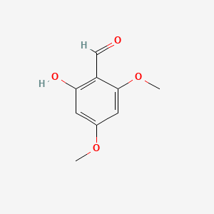 Chemical structure of 4,6-Dimethoxysalicylaldehyde