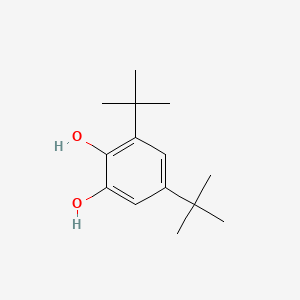 Chemical structure of 3,5-Di-tert-butylcatechol