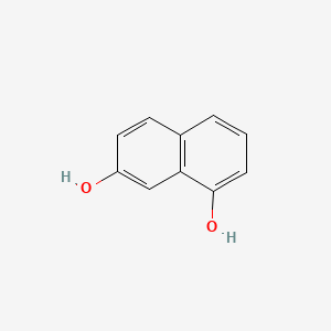 Chemical structure of 1,7-Dihydroxynaphthalene