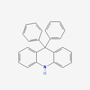 Chemical structure of 9,9-Diphenyl-9,10-dihydroacridine