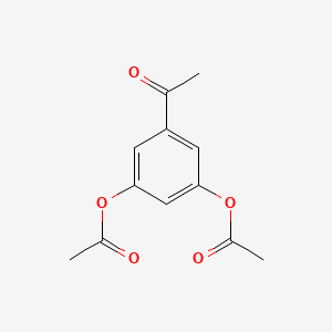 Chemical structure of 3',5'-Diacetoxyacetophenone