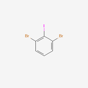 Chemical structure of 1,3-Dibromo-2-iodobenzene