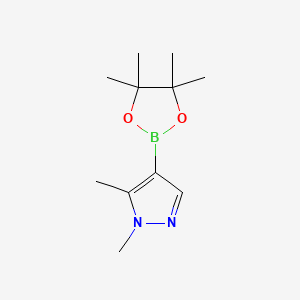 Chemical structure of 1,5-Dimethyl-1H-pyrazole-4-boronic acid,pinacol ester