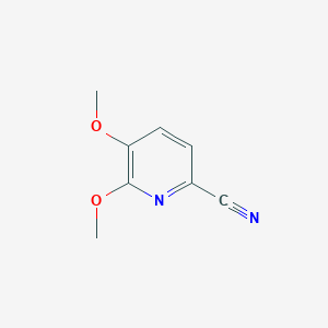 Chemical structure of 5,6-Dimethoxypicolinonitrile