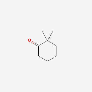 Chemical structure of 2,2-Dimethylcyclohexanone
