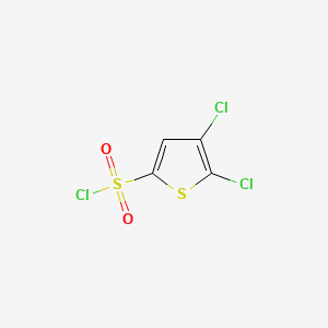 Chemical structure of 4,5-Dichlorothiophene-2-sulfonyl chloride