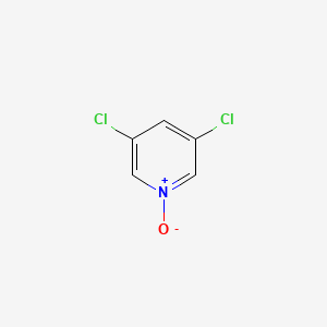 Chemical structure of 3,5-Dichloropyridine N-oxide