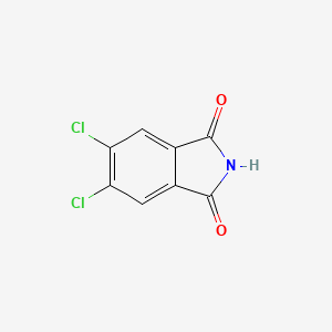 Chemical structure of 4,5-Dichlorophthalimide