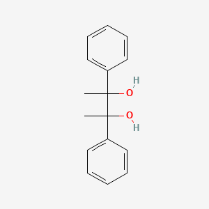 Chemical structure of 2,3-Diphenyl-2,3-butanediol