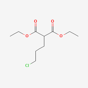 Chemical structure of Diethyl (3-chloropropyl)malonate