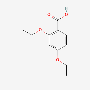 Chemical structure of 2,4-Diethoxybenzoic acid