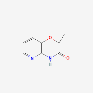 Chemical structure of 2,2-Dimethyl-2H-pyrido[3,2-b][1,4]oxazin-3(4H)-one