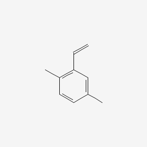Chemical structure of 2,5-Dimethylstyrene